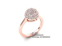 1417 luxury diamond ring | 3D