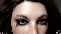 Eyes & Eyebrows Morphs G8 Vol3