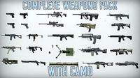 Complete Weapons Pack with Camo