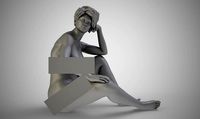 Daydreaming Sitting | 3D