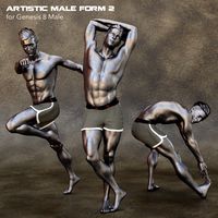 Artistic Male Form 2 for Genesis 8 Male