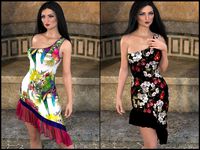 7th Ave: dForce - Asymmetric Dress for G8F