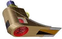 Veth Jet 360 thruster for Smit Bronco tug | 3D