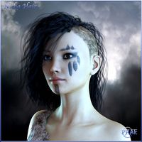 Prae-Nisha Hair For G3 and G8 Daz