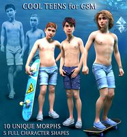 Cool TEENS for G8M - Unique Character Shapes