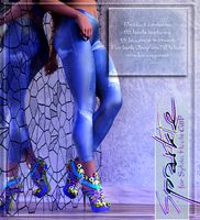 Sparkle Sylvia heels G8F