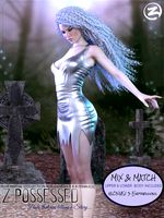 Z Possessed - Poses with Partials and Expressions for the Genesis 3 & 8 Females