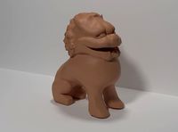 Lion or Komainu | 3D