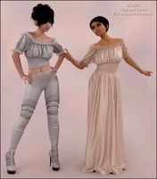dForce - Wench Top and Dress for G8F