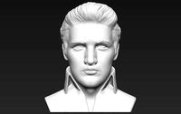 Elvis Presley bust 3D printing ready stl obj formats | 3D