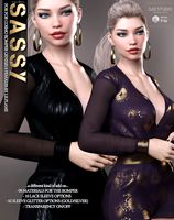 Sassy for Cosmo Romper Genesis 8 Females