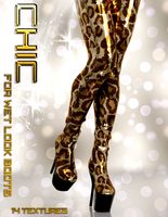 Chic for Wet Look Boots