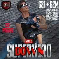 SuperHero Down for G2F and G2M Volume 2