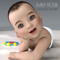 Baby Rosie character and expressions add-on for Sixus1's The Baby