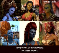 Orc and troll for G8F
