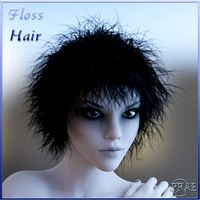 Prae-Floss Hair for G3/G8 Daz