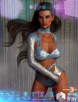 BLACKHAT - Double Crossed for Genesis 8 Females