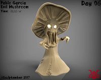 Evil Mushroom | 3D