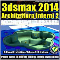 3ds max 2014 Architettura Interni 2 vol 31 Italino cd front