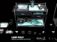 Medical Equipment Collection - Supply Cart