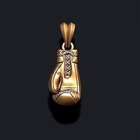 boxing gloves pendant | 3D