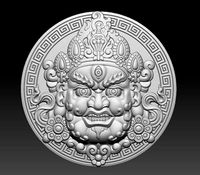 Head of Tibetan Buddha | 3D