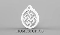 RUNIC PENDANT 35 | 3D
