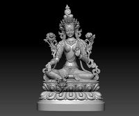 Tibetan buddha | 3D