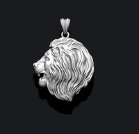 lion pendant | 3D