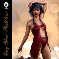 JMR Sexy Short Nightdress for G3F/G8F