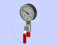 Manometre Diametre100VB