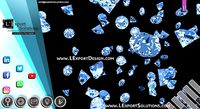 Diamonds Rain Cinema 4d Animation
