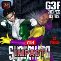 SuperHero Impact for G3F Volume 4