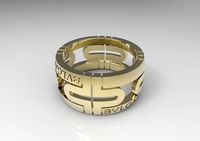 Popular Parentesi replica ring | 3D