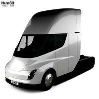 Tesla Semi Sleeper Cab Tractor Truck 2018