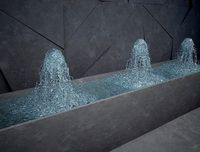 Fountain 4 emiters inside