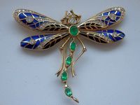 Dragonfly brooche | 3D