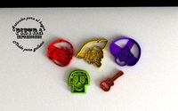 MOLDE CORTANTE PARA GALLETAS FONDANT COCO | 3D