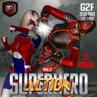SuperHero Action for G2F Volume 3