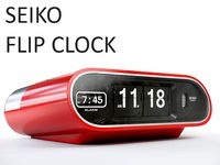 Seiko Flip Alarm Clock