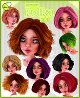 Biscuits Polka Hair for Maisie