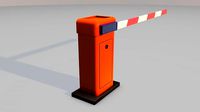 Boom Gate 3d Model