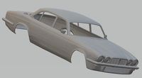 Jaguar XJ6 Sedan Printable Body Car | 3D