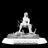 Kakashi Hatake character anime | 3D