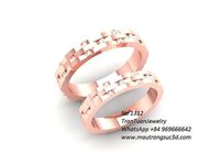 1312 wedding ring  | 3D