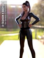 X-Fashion X Bodysuit for Genesis 3 Females