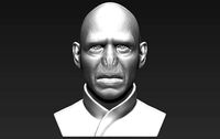 Lord Voldemort bust 3D printing ready stl obj formats | 3D