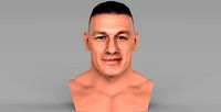 John Cena bust ready for full color 3D printing | 3D