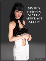 Sixties Fashion Style2 Abstract AddOn