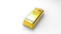 GOLD BAR | 3D